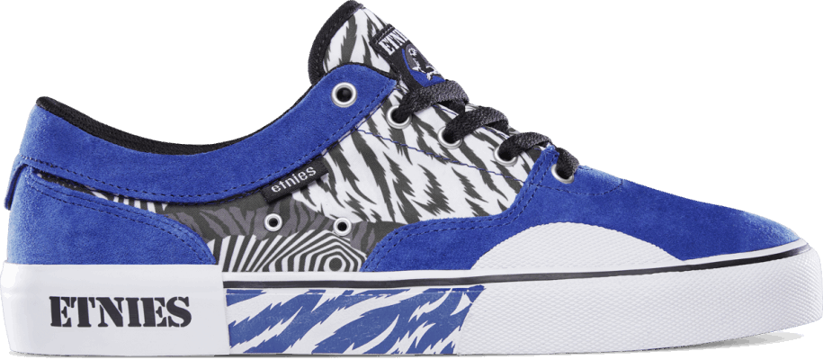 Blå-sort-hvid Etnies Factor X Rebel Sport
