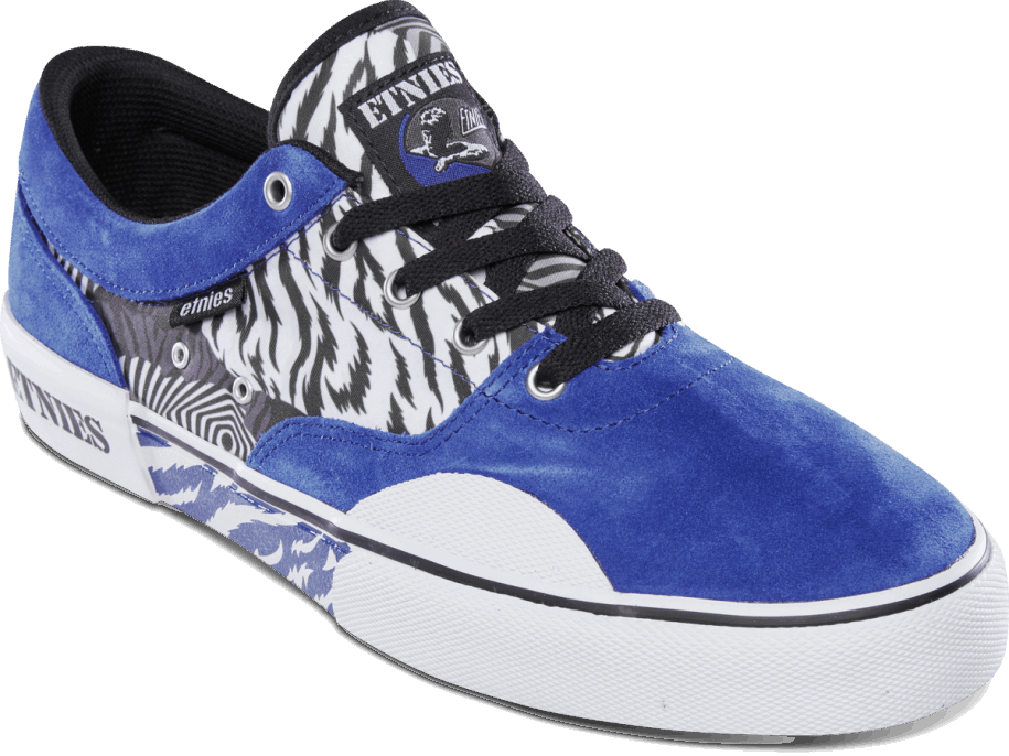 Blå-sort-hvid Etnies Factor X Rebel Sport