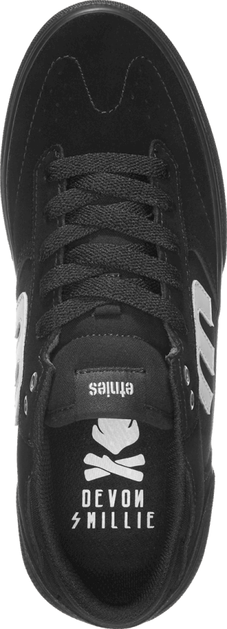 Etnies Sort-sort-hvid Skår Vulc X Devon Smillie