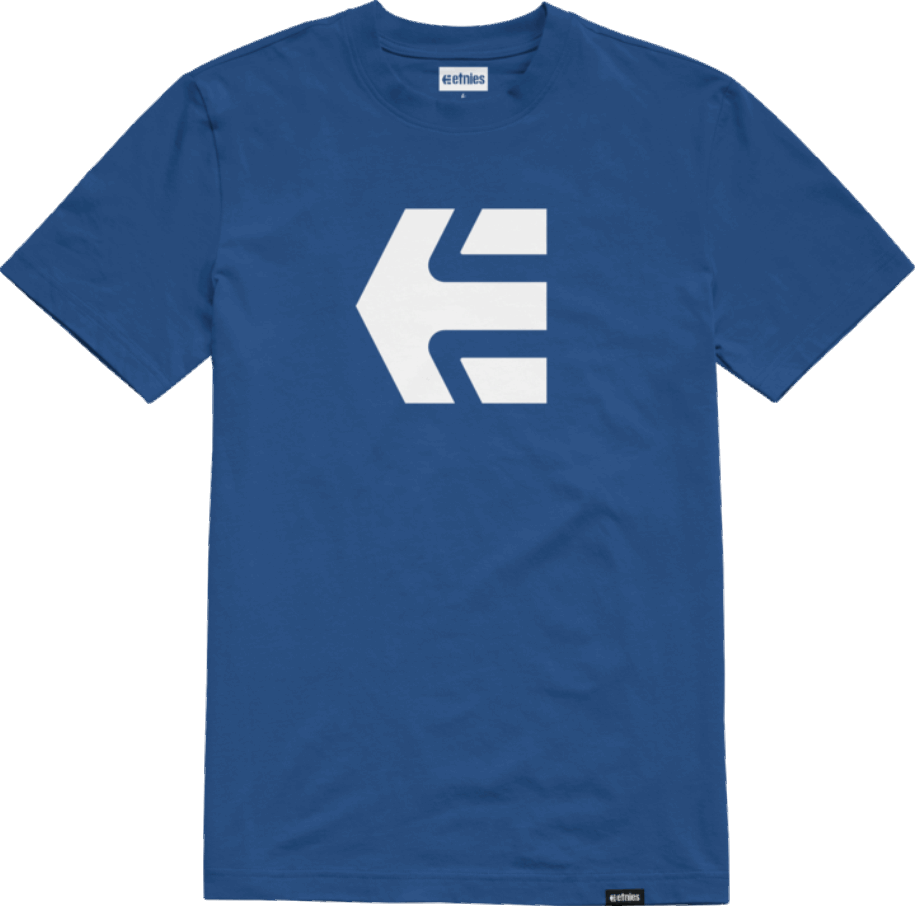 Etnies Blå-hvid Ikon Børne-t-shirt