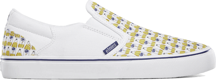 Etnies Marana Slip X Colt 45 Hvid-print