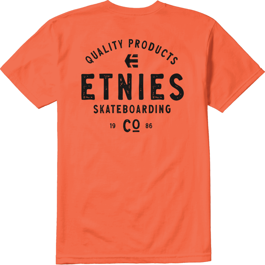 Etnies Skate Co T-shirt Orange