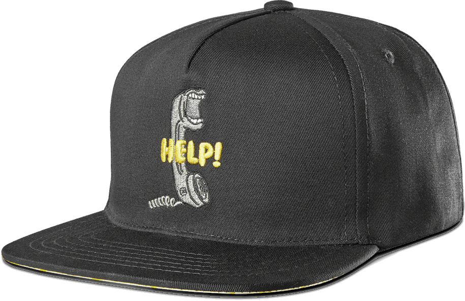 Hjælp Snapback Etnies Sort