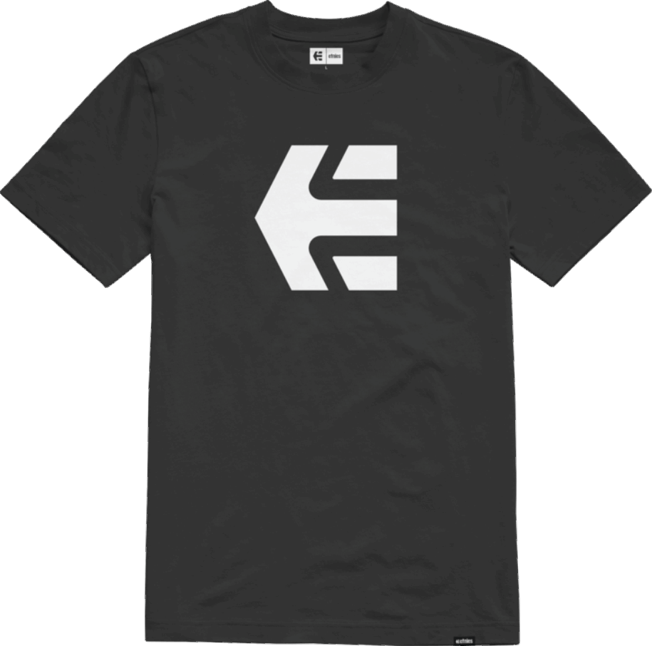 Ikon Børne-t-shirt Etnies Sort-hvid