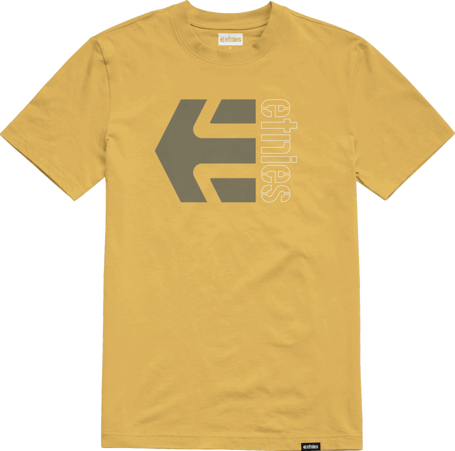 Mustard Etnies Corp Combo Tee