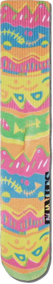 Rebel Sports Crew Sok Neon Etnies