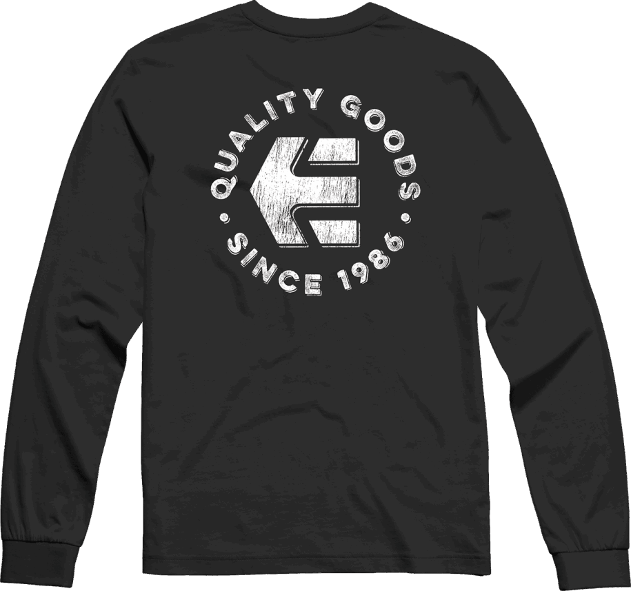 Siden 1986 Ls Tee Etnies Sort-hvid