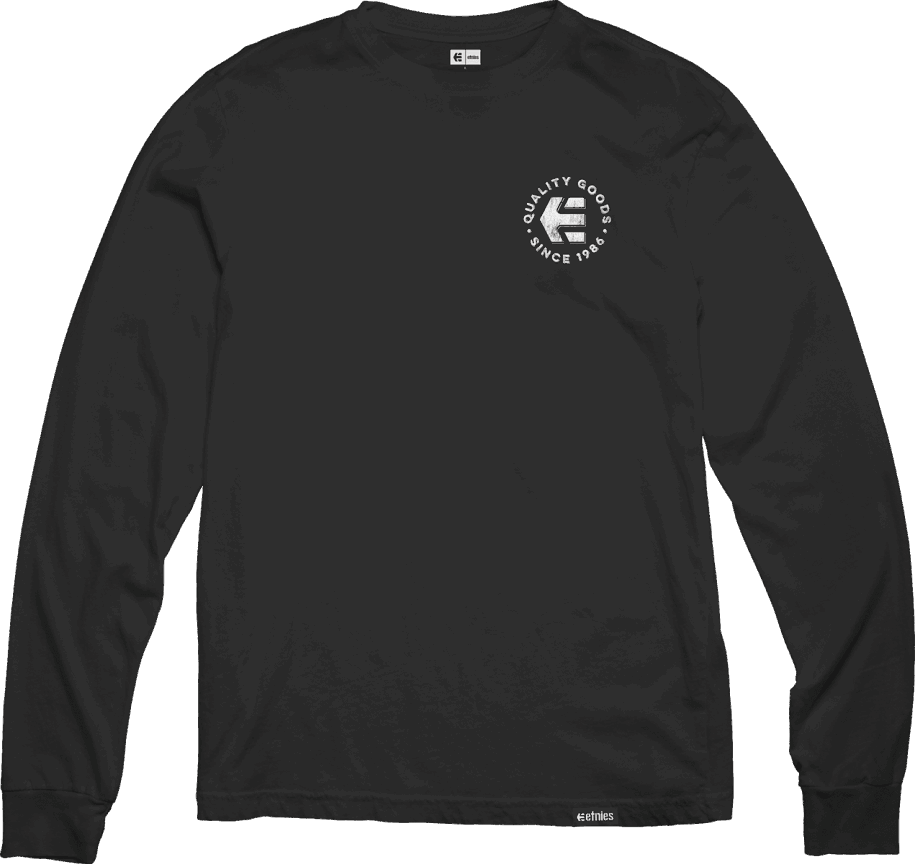 Siden 1986 Ls Tee Etnies Sort-hvid